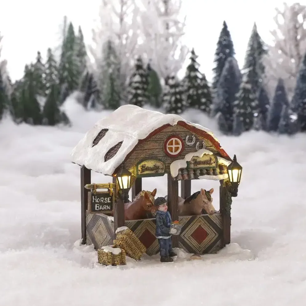 Luville Molendam Horse stable brown