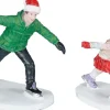 Luville Molendam Ice skating man and girl 2 pieces