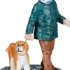 Luville Molendam Man walking his dog