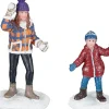 Luville Molendam Snowball fight women and child 2 pieces