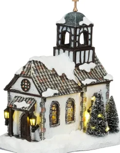 Luville Schneewald Elzas church battery operated