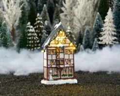 Luville Schneewald Facade Elzas house battery operated