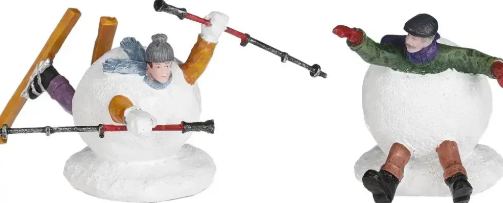 Luville Schneewald People in snow 2 stuks