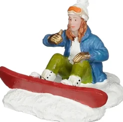 Luville Schneewald Snowboarding girl