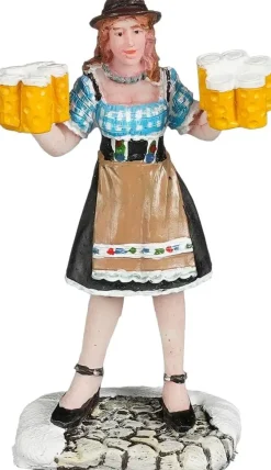 Luville Schneewald Woman brings beer