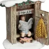 Luville Schneewald Wooden outdoor toilet