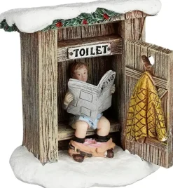 Luville Schneewald Wooden outdoor toilet
