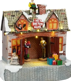 Luville Sinterklaas, Het pieten huis battery operated