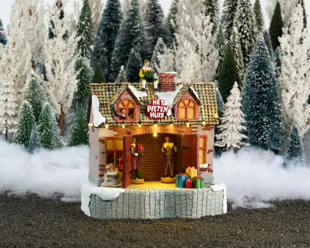 Luville Sinterklaas, Het pieten huis battery operated