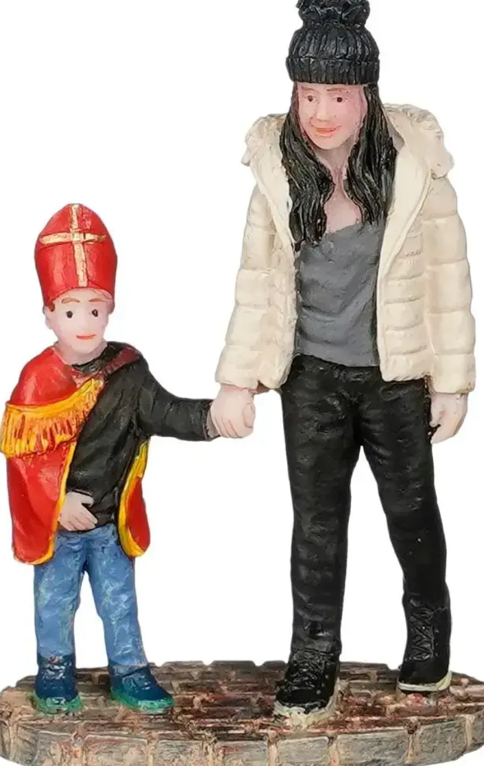 Luville Sinterklaas, Moeder met hulp sint