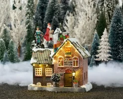 Luville Sinterklaas on roof battery operated