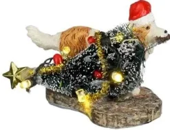 Luville Sledgeholm Bad dog stealing christmas tree