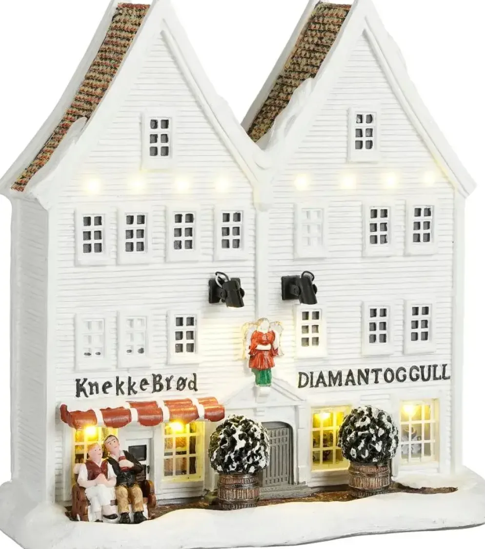 Luville Sledgeholm Bryggen shops white
