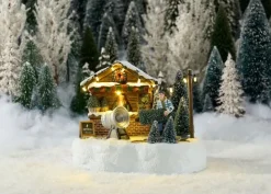 Luville Sledgeholm Christmas tree sale battery operated