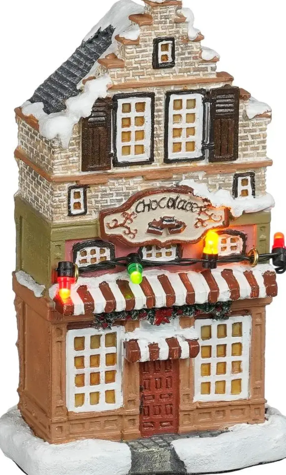 Luville Ville de Reidy Facade chocolate battery operated