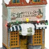 Luville Ville de Reidy Facade hotel restaurant battery operated