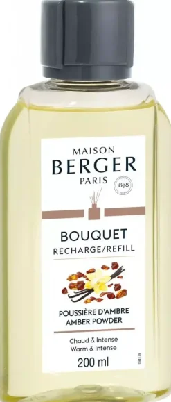 Maison Berger Paris navulling parfumverspreider amber powder 200 ml