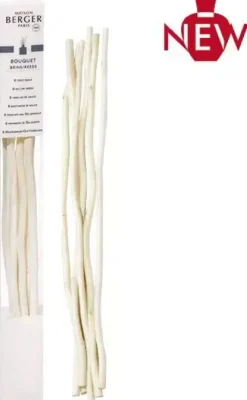 Maison Berger Paris navulling geurstokjes wilgenhouten sticks 21 cm 6 stuks