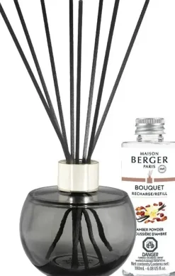 Maison Berger Paris parfumverspreider holly gris mousse amber powder 180 ml