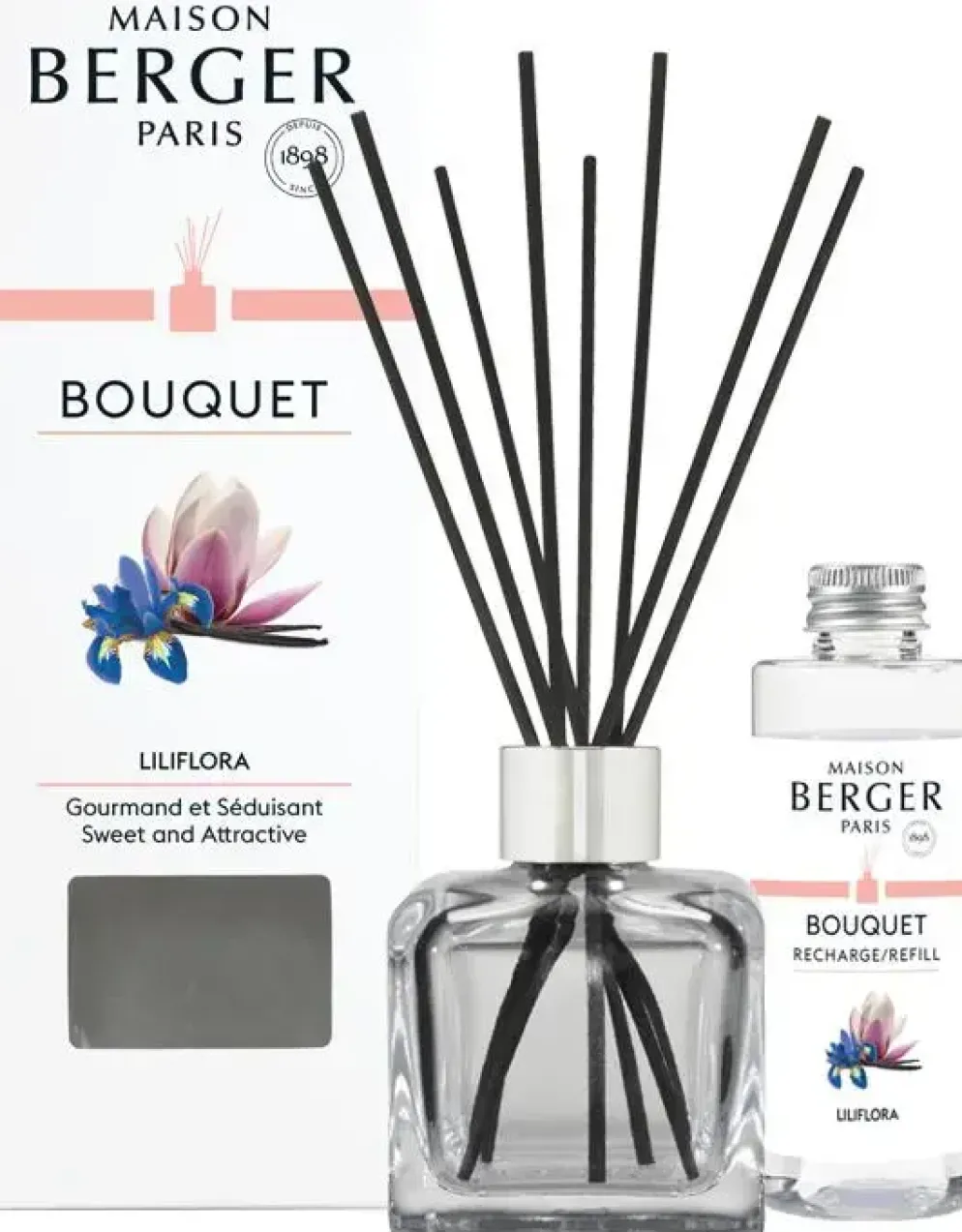 Maison Berger Paris parfumverspreider cube liliflora 100 ml