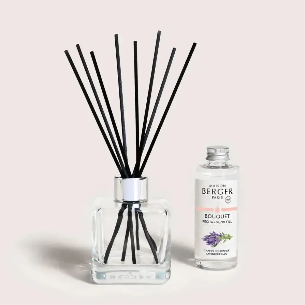 Maison Berger Paris parfumverspreider cube lavender fields 100 ml