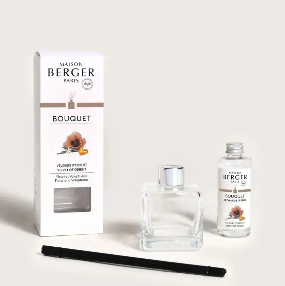Maison Berger Paris parfumverspreider cube velvet of orient 100 ml