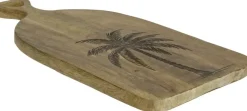 Mangohout FSC mix snijplank 19.5x39x1.5 bruin