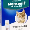 Mansonil All Worm Cat – Ontwormingstabletten voor Katten – 4 stuks