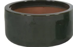 Mcollections Bloempot Geglazuurd – 38 x 20 cm – Mosgroen