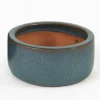 Mcollections Bloempot Geglazuurd – 21 x 10 cm – Mosgroen