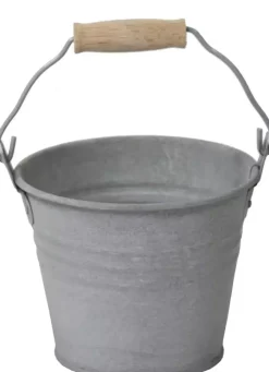 Mcollections Emmer Zink Old Look – Ø13 × H11 cm