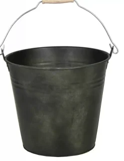 Mcollections Emmer Zink – Ø18 x H18 cm – Vintage Groen
