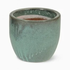 Mcollections Schotel Geglazuurd – Ø29 x H3 cm – Zwart