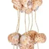 Mega Collections Xana Shell Hanger – 4-lagen – 7 x 35 cm – Wit