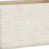 Mica Decorations bloempot Siri rechthoek 28x14x20cm licht grijs
