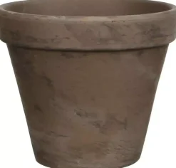 Mica Decorations bloempot Stan 15,5x13,5 cm grijs basalt