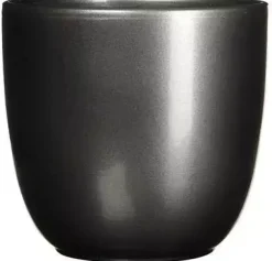 Mica Decorations bloempot Tusca rond 13,5x13 cm antraciet