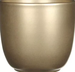 Mica Decorations bloempot Tusca rond 17x16 cm goud