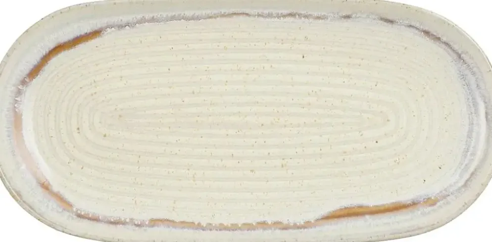 Mica Decorations bord porselein ethan 23x11.5x2.5cm off white