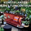 Mica Decorations kunst hangplant crassula 79cm groen
