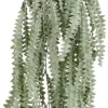 Mica Decorations kunst hangplant varen 102cm groen