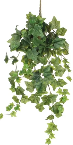 Mica Decorations kunst hangplant hedera 71cm groen