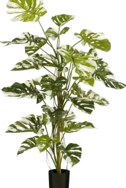 Mica Decorations kunstplant monstera 140cm groen
