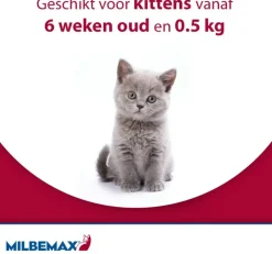 Milbemax Grote Kat – Ontwormingstabletten (2 stuks)