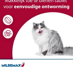 Milbemax Grote Kat – Ontwormingstabletten (2 stuks)