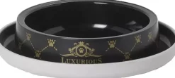 Moderna kattendrinkschotel Trendy 'Luxurious', zwart