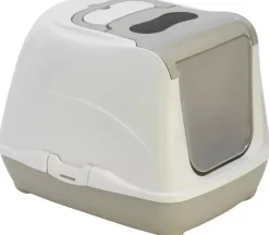 Moderna kattentoilet Flip Cat large 50 cm, warmgrijs