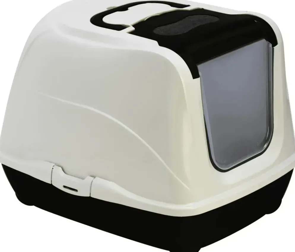 Moderna kattentoilet Flip Cat large 50 cm, zwart