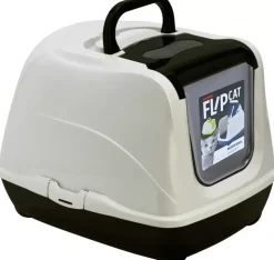 Moderna kattentoilet Flip Cat large 50 cm, zwart