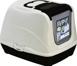 Moderna kattentoilet Flip Cat large 50 cm, zwart